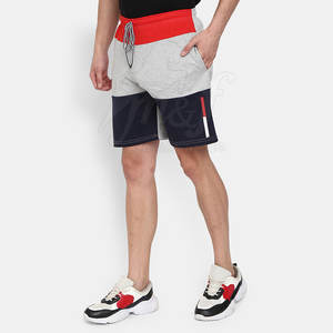 Short décontracté à enfiler pour homme avec taille ajustable et short décontracté tissé de style minimaliste pour homme avec coupe régulière - Product Image 3