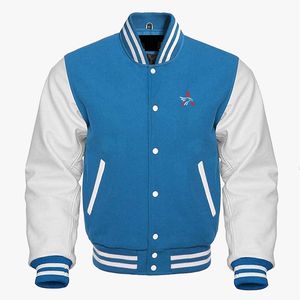 Custom logo Streetwear High Quality Embroidery Varisty <b>Jacket</b> Winter <b>Fleece</b> Leather Bomber Letterman Varsity <b>Jacket</b> for Men - Product Image 3