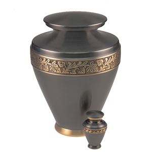 Urna de cremación grabada personalizada de tendencia caliente para cenizas humanas Suministros funerarios de aluminio y metal Urnas Forma de tamaño personalizado - Product Image 2