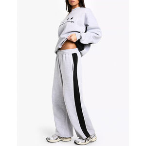 Pantalons de survêtement évasés de haute qualité, sur mesure, style streetwear, pantalons de survêtement pour femmes, dernier style, en gros, nouveau design 2026 - Product Image 1