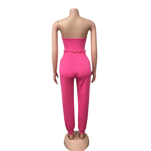 Top Corto sin Mangas con Cierre en la Espalda para Hombre, Pantalones Ajustados Deportivos con Cordones, Pantalones Cortos Tipo Tubo - Product Image 6