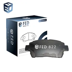 FED D822 L2半金属汽车垫套件盘式制动器前摩擦系数无噪音刹车片