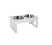 Prix de gros Meilleure vente de bol de nourriture rond pour animaux de compagnie au design unique Mangeoire pour chien Meilleure qualité et meilleur fabricant pour chats et chiens
