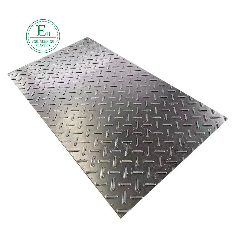 Polymer compressive wear resistant paving board muddy construction site polyethylene road substrate high load bearing board