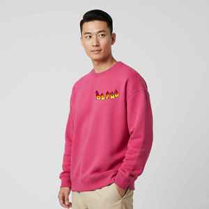 เสื้อสเวตเชิ้ตผู้ชายคอวีทรงปกติ ผ้าฟลีซหนาน้ำหนัก 320 กรัม ระบายอากาศได้ดี พิมพ์ลายตามสั่ง ขายส่ง ดีไซน์ใหม่ สำหรับฤดูหนาว - Product Image 1