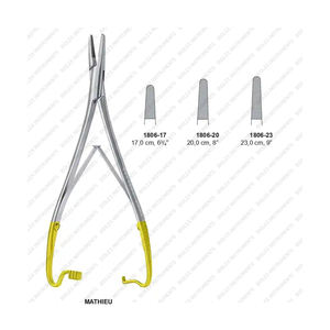 Mathieu TC ที่วางเข็มทังสเตนคาร์ไบด์แบบเรียบเครื่องมือผ่าตัดทำจากสเตนเลสโดย biolex - Product Image 2