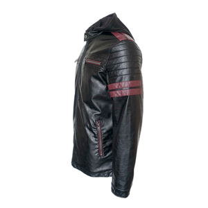 Wholesale Men Genuine Premium Leather Slim Fit Biker Style Winter Fashion Motorcycle <b>Jacket</b> Windproof <b>Waterproof</b> Sheep Stand - Product Image 1