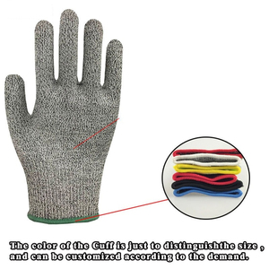 2025 Guantes resistentes a cortes Protección de nivel 5 Guantes de corte de seguridad Venta caliente Guantes resistentes a Cortes hechos a mano Mejor personalizado - Product Image 3