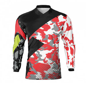 Camiseta de Ciclismo de Secado Rápido para Hombre, Motocross y Descenso de Montaña, Camiseta DH, Ropa de Motocicleta MX para Niños, Camisetas MTB - Product Image 1