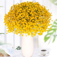 Echte Aanraking Bloemen En Planten Baby Adem Gedroogde Natuurlijke Droge Decoratie Gysopholia Boeket Rustieke Bundels Bloemstukken
