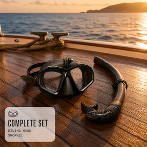 Masque de plongée à faible <span class=keywords><strong>volume</strong></span>, anti-buée, protection UV, ajustement confortable, pour la plongée avec tuba, la plage, la piscine, la plongée en bateau, pour hommes, femmes, adultes, apnée - Product Image 3