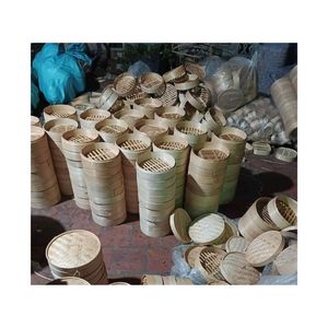 Meilleures ventes : Cuiseur vapeur en bambou, propre et traité, pour un service professionnel de dim sum et un récipient robuste pour la préparation quotidienne des aliments en cuisine - Product Image 6