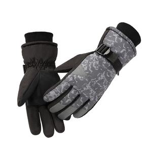 Fournisseurs d'usine directs, gants de ski de qualité professionnelle, matériaux et design demandés par les clients, gants de ski en cuir de haute qualité - Product Image 2
