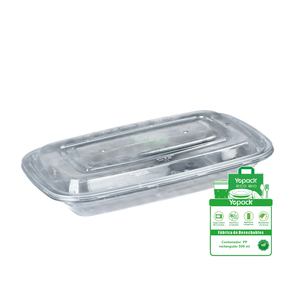 Stile americano 500ml rettangolare PP contenitore 300 pezzo Set di plastica spedizione dal Messico - Product Image 1