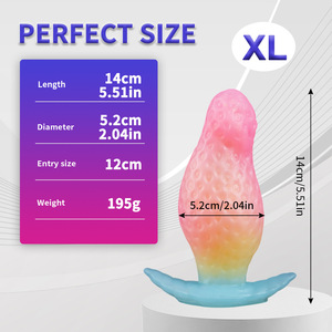 Juguete Anal - Dildo Anal Realista con Forma de Fresa para Juegos SM al Aire Libre - Product Image 3