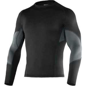Camisas de compresión de entrenamiento Ropa deportiva Rash Guard Hombres Athletic Gym Fitness Poliéster Rash Guard Camisetas Hombres Sublimación Imprimir - Product Image 2