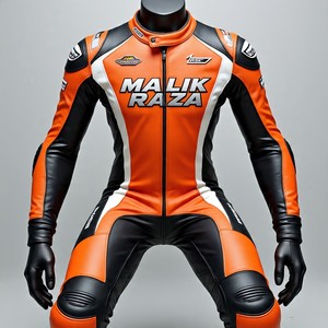 Traje de carreras con mangas precurvadas, tamaño hecho a medida, color, diseño, opciones de logotipo en cuero de vaca de alto calibre para una comodidad superior - Product Image 2