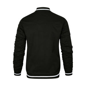 Veste rétro universitaire à étiquette privée OEM, streetwear pour hommes, fabrication directe - Product Image 3