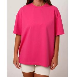 Camiseta de talla grande con estampado de dibujos animados para mujer, ropa de calle de verano, informal, holgada, cuello redondo, manga corta, proveedor de BD - Product Image 3