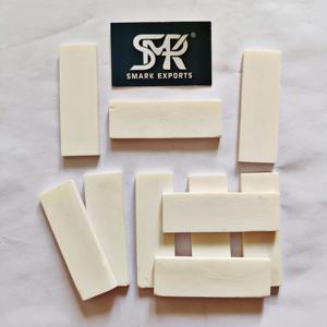 Plaques et blocs en os de buffle sculptés naturellement pour la fabrication de manches de couteaux, l'artisanat, les incrustations, le bricolage et les projets d'outils personnalisés - Product Image 3