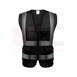 Chaleco DE SEGURIDAD reflectante multibolsillos personalizable ropa de poliéster con soporte de logotipo personalizado - Product Image 2