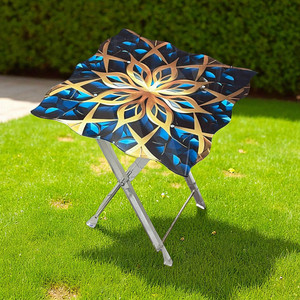 NEW <strong>PRINTED</strong> DESIGN ACRYLIC TABLE sizes 16'' X 16&quot; <strong>High</strong> <strong>Quality</strong> Tea Table <strong>Serving</strong> Table <strong>Customized</strong> design - Product Image 6