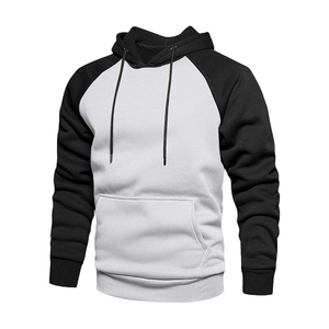Streetwear personnalisable pour hommes, sweat à capuche lourd de haute qualité 100% coton anti-rétrécissement tricoté tissage OEM Logo sweat à capuche vierge - Product Image 2