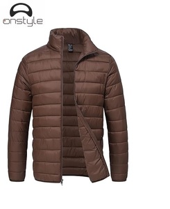 Confortable et élégant hiver chaud manteau épais extérieur doudoune personnalisé à capuche bulle doudoune veste hommes - Product Image 1