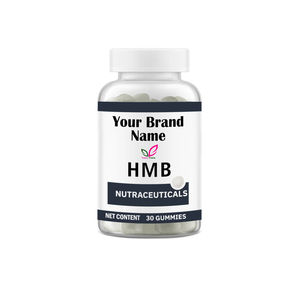 OEM & ODM Gummies à base de plantes 30 unités HMB & L-Leucine Gummies - Formule de soutien musculaire sous forme de comprimés à mâcher délicieux - Product Image 1