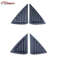 Accesorios para Automóviles con Aspecto de Carbono ABS, Kit de Carrocería, Cubiertas para Ventilaciones de Ventanas Laterales Traseras para Nissan Sentra Sylphy Sv Sr Turbo B17 2016-2019