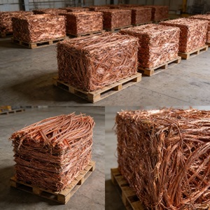 Chatarra de Alambre de Cobre Limpio 999, Alambres de Cobre Brillante Puro para Reciclaje Industrial y Recuperación de Metales para Exportación - Product Image 2