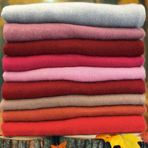 Pashmina corta de invierno con borlas de lujo para mujer, estola de lana, bufanda de Cachemira pura, chal, chales tradicionales con estampado de logotipo personalizado - Product Image 6