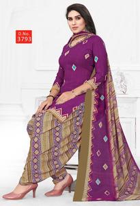 Vestido de Material Sintético Crepé Leon Totalmente Puro, Estampado, para Mujer, Diferentes Colores Disponibles por Royal Export - Product Image 3