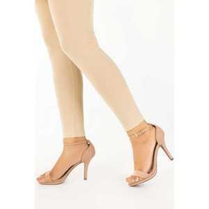 Medias de Jersey Beige Opacas TR-21-50 con Diseño Sólido - Product Image 2