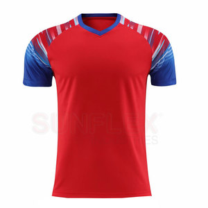Maillot de football pour adultes respirant, à séchage rapide, léger, à manches courtes, design unique, tissu doux - Product Image 1