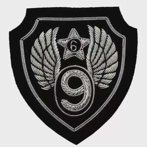 Badges brodés de haute qualité faits sur mesure, style nouveau, service OEM, badge brodé - Product Image 3