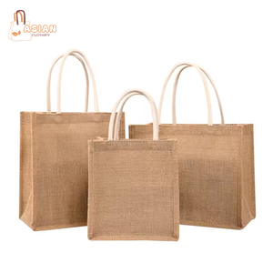 Bolsa de yute de la mejor calidad con asa ecológica versátil para todas las compras - Product Image 2