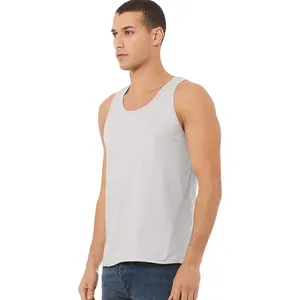 52% Airlume combed and ring-spun cotton, 48% poly tank top Wholesale Manufacturer Bella + Canvas Tank Tops