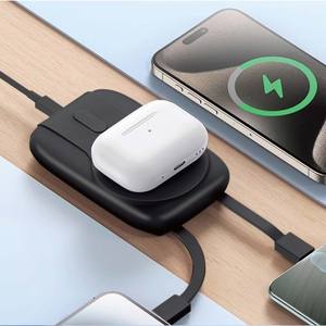 Batterie externe portable HPK-050 Digitalome, câble Type-C, charge sans fil, 60000mAh, USB, 25W, pour téléphone et casque - Product Image 4