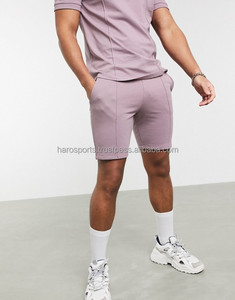 Ensemble de vêtements de sport pour hommes en deux pièces respirant pour l'été, t-shirt et short de sport en polyester/coton, kits de vêtements de sport personnalisés - Product Image 2