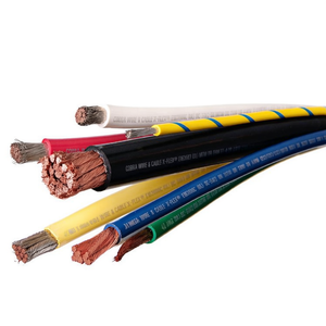 Cable de Batería de Cobre Negro de 4/0 AWG y 5 Pies para Uso Industrial - Product Image 2