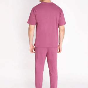 Ensemble deux pièces imprimé pour hommes à la mode-élégant et confortable pour les sorties estivales et décontractées - Product Image 3