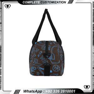 Zapatillas de deporte de poliéster impermeables, bolsa de lona para viajes y entrenamiento, almacenamiento de zapatos, bolsa de lona de baloncesto - Product Image 2