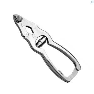 Coupeur d'ongle d'orteil de haute qualité tranchant lame forte ressort Acton coupe-ongles robuste en acier inoxydable coupe-ongles dur professionnel - Product Image 2