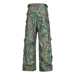 Pantalones vaqueros holgados de camuflaje con estampado de árboles para hombre y mujer - Product Image 2