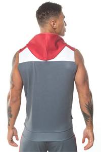 450Gsm Hombres Sudadera con capucha a prueba de viento con máscara oculta Ajuste de gran tamaño Unisex Chándal informal Hombres inusuales 100% Conjunto de chándal de algodón Unisex - Product Image 4