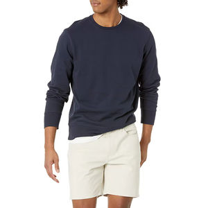 Sweat-shirt décontracté à effet froissé brodé, coupe ample avec épaules tombantes, en coton doux 100% respirant et léger - Product Image 2