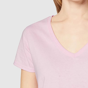 Camiseta de Mujer Más Vendida, Ideal para Entrenamiento, Manga Corta, Estilo Casual, Color Sólido, Estampado Veraniego - Product Image 4
