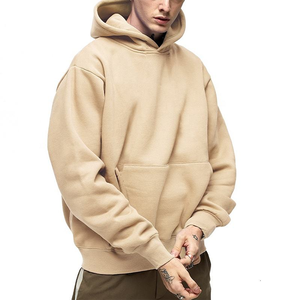 Sudadera con capucha Unisex de algodón 100% de alta calidad para hombre, Sudadera con capucha pesada, sudadera con logotipo personalizado, sudaderas con capucha en blanco French Terry - Product Image 1