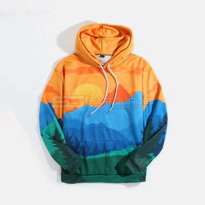 Último estilo nueva llegada personalizado color sublimación sudaderas algodón poliéster venta al por mayor sublimación sudaderas con capucha - Product Image 1